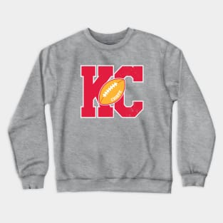 Big Bold Kansas City Chiefs Monogram Crewneck Sweatshirt